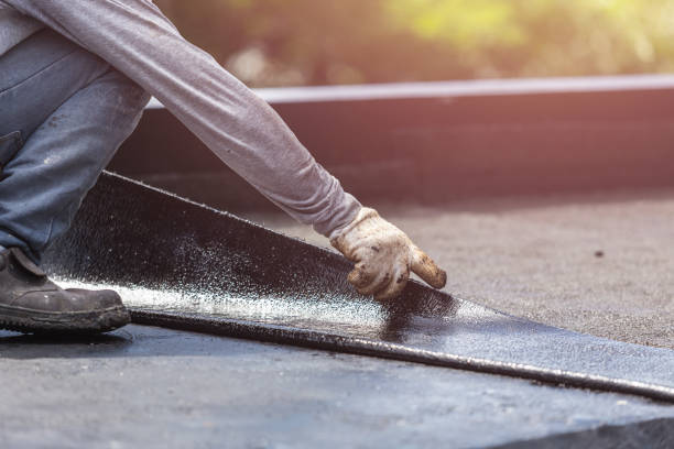 Professional Waterproofing technician working in Trafford, PA